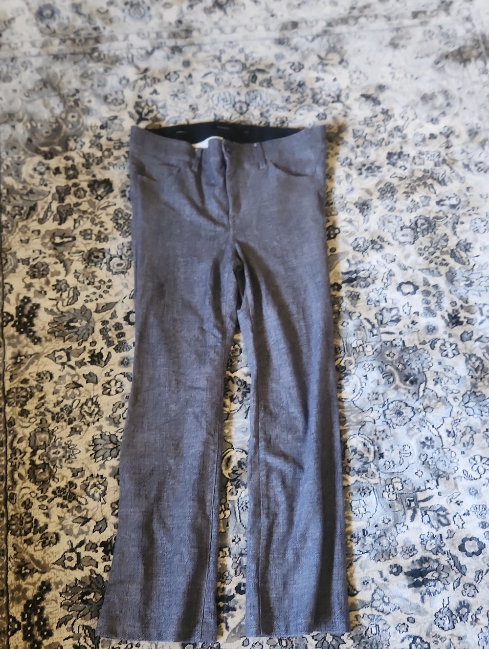 Studio by Torrid Grey/blue Textured Stretch Trouser Pants Womens Size 16S